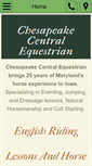 Mobile Screenshot of ccequestrian.com